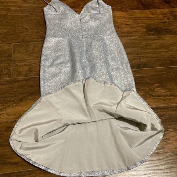 ASO RARE Lorelai Gilmore Girls Ice Blue Sparkly Formal Dress Vintage Y2K 00s - Picture 9 of 16